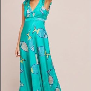 Anthropologie summer school dress